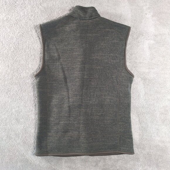 Patagonia Better Sweater Vest Full Zip Fleece Mens Medium Brown Pockets Outdoors - Picture 2 of 7